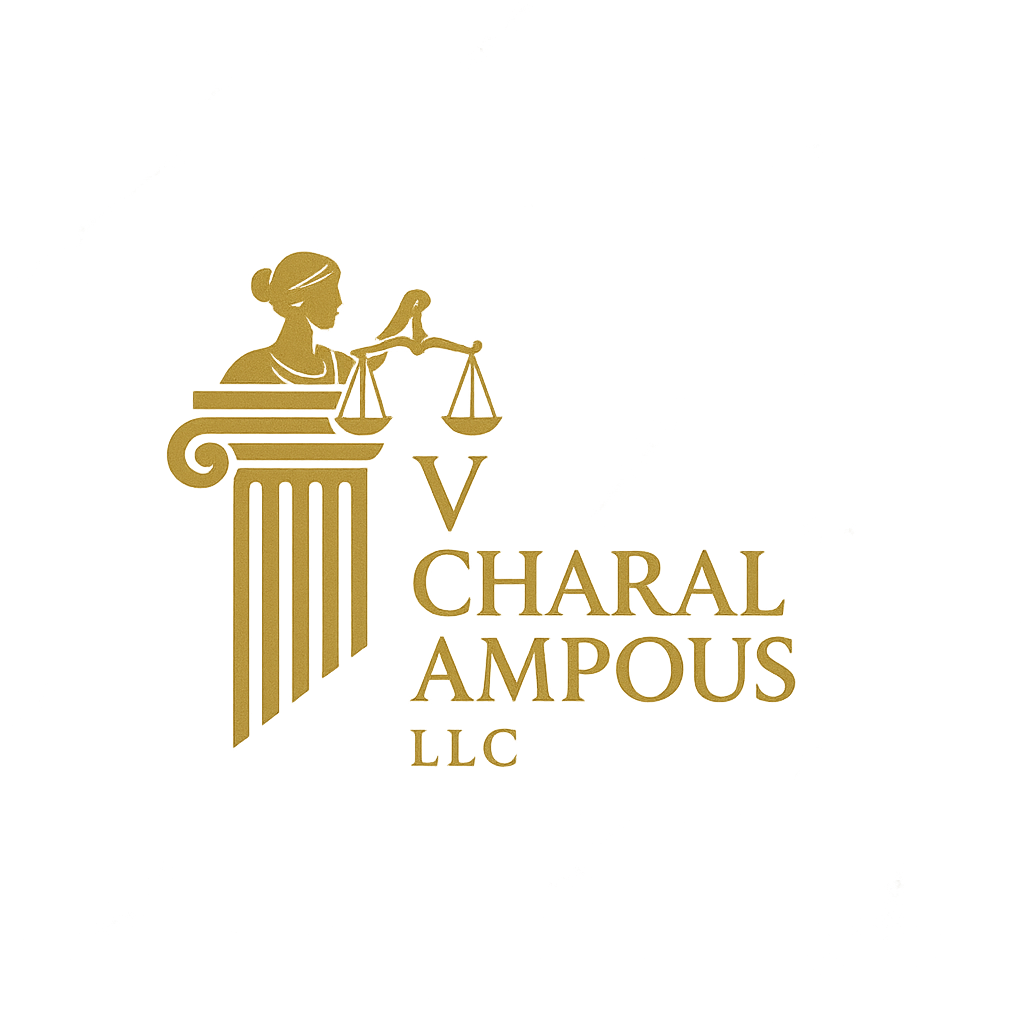 V Charalampous Logo
